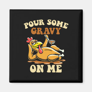 Gießen Sie mir ein bisschen Gravur die lustige Tür Magnet