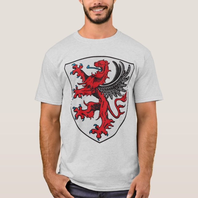 Gießen-Wappen T - Shirt (Vorderseite)