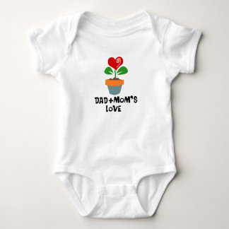 Gießkanne-Familien-Baby-Overall-T-Shirt Baby Strampler
