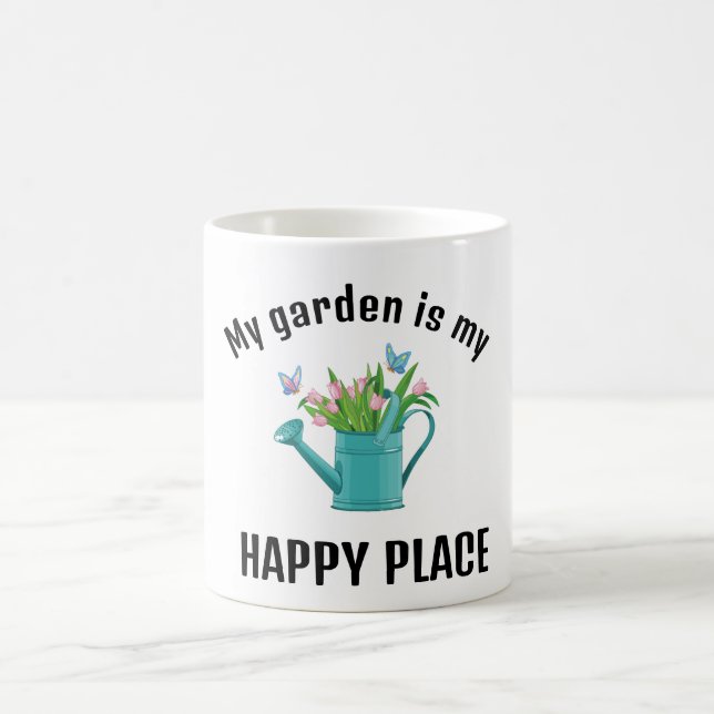 Gießkanne Gartendesign Kaffeetasse (Mittel)