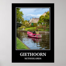GIETHOORD THE NIEDLANDS REISEPOSTER