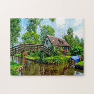 Giethoorn Farm House Holland. Puzzle