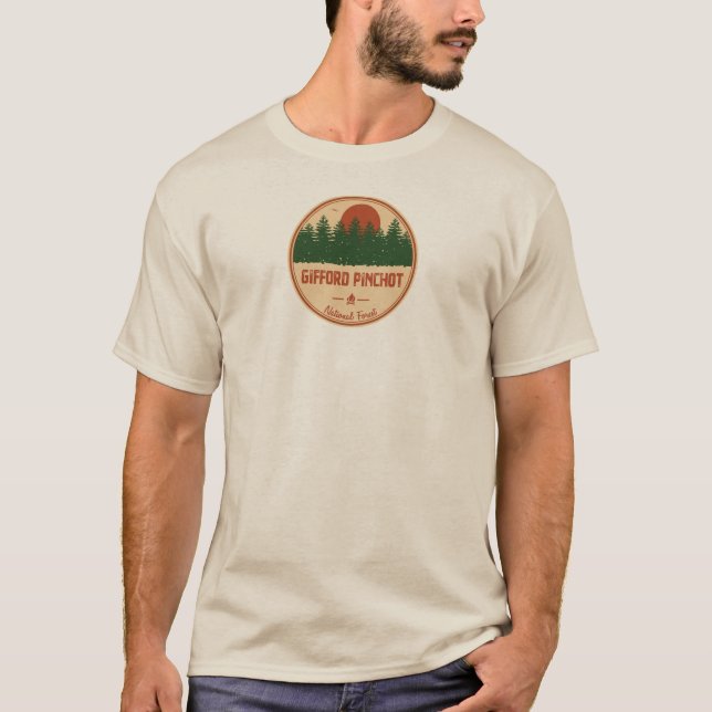 Gifford Pinchot National Forest T-Shirt (Vorderseite)