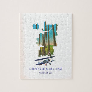 Gifford Pinchot National Forest, washington Staat Puzzle