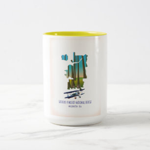 Gifford Pinchot National Forest, Washington State Zweifarbige Tasse
