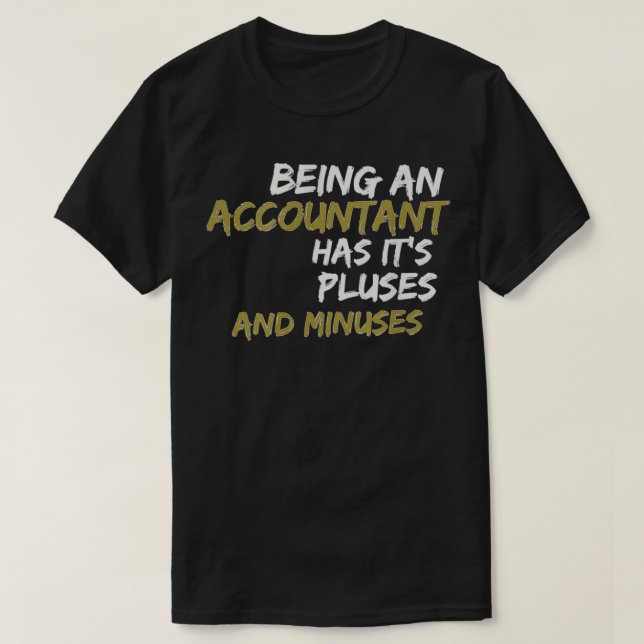 Gift Accountant hat Pluspunkte Mini T-Shirt (Design vorne)