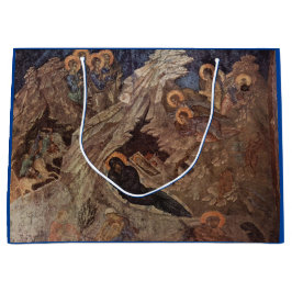 GIFT BAG CHRISTMAS NATIVITÄT GROßE GESCHENKTÜTE