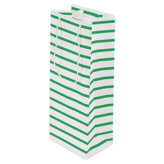 Gift Bag Geschenktüte Für Weinflaschen (Vorderseite Schrägansicht)