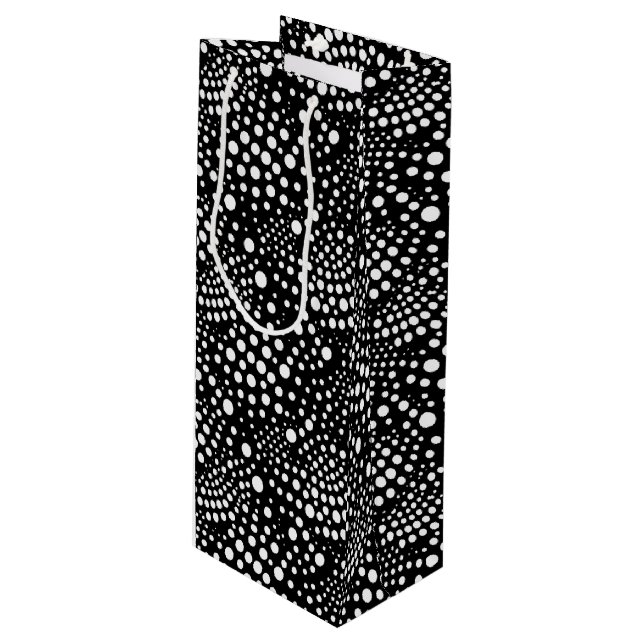 Gift Bag Geschenktüte Für Weinflaschen (Vorderseite Schrägansicht)