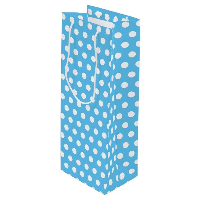 Gift Bag Geschenktüte Für Weinflaschen (Vorderseite Schrägansicht)