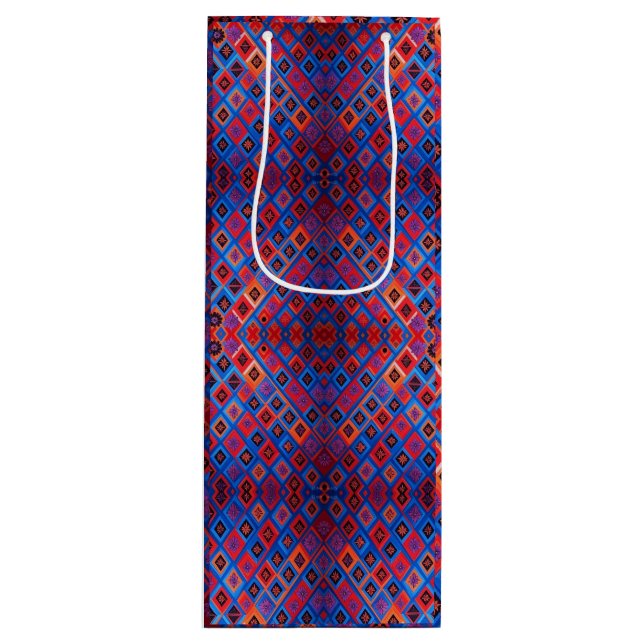 Gift Bag Geschenktüte Für Weinflaschen (Vorderseite)