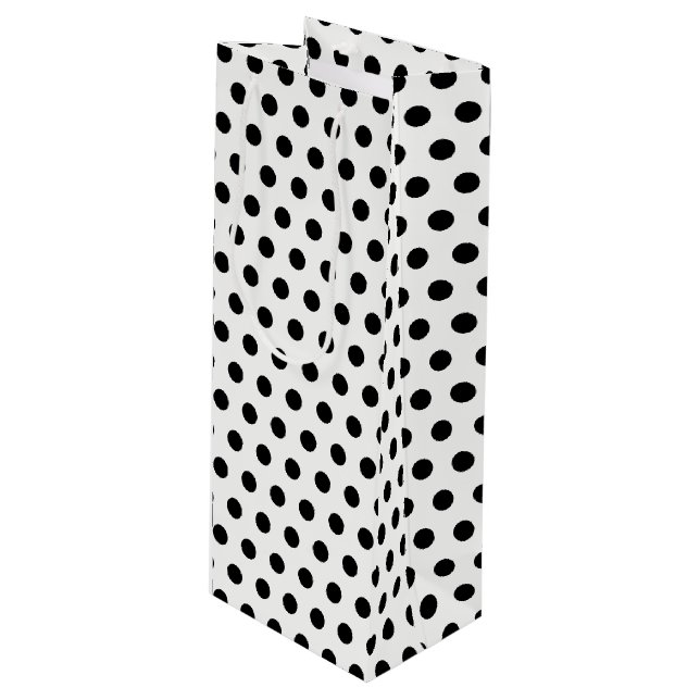 Gift Bag Geschenktüte Für Weinflaschen (Vorderseite Schrägansicht)