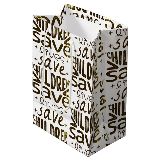 Gift Bag Mittlere Geschenktüte (Vorderseite Schrägansicht)