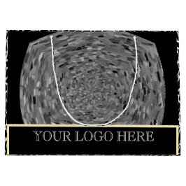 GIFT _ BLACK_SILVER GROSSEN GIFT BAG GROßE GESCHENKTÜTE