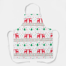 gift cute Christmas holiday cookie family Schürze
