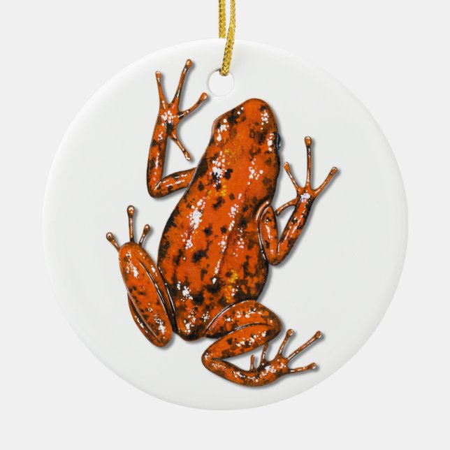 Gift Dart Frog Ornament (Vorne)