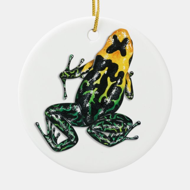 Gift Dart Frog Ornament (Vorne)