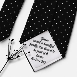 Gift des Vaters auf dem Rechtsweg von der Braut Krawatte