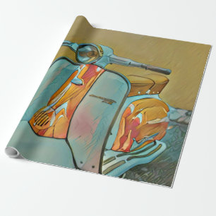 Gift for biker geschenkpapier