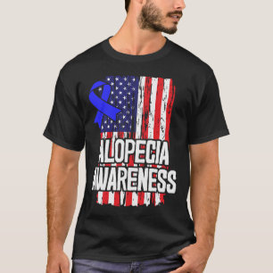 Gift for Hair Loss Patienten Spot Baldness Awarene T-Shirt
