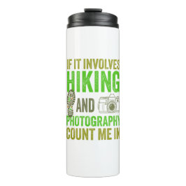 Gift for Hiking and Photography Lovers Thermosbecher