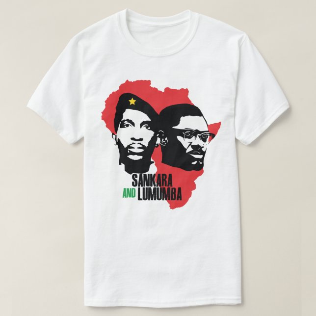 Gift For Men President Thomas Of Burkina Sankara F T-Shirt (Design vorne)
