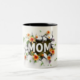 Gift for Mom for Mother's Day or Birthday Gift Zweifarbige Tasse