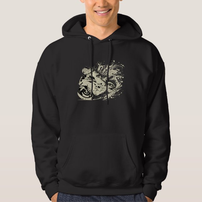 Gift for motorcyclists, motorcycles 1 hoodie (Vorderseite)