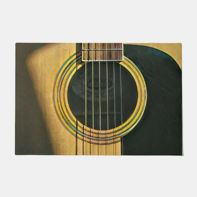 Gift for musician guitarist fußmatte (Vorderseite)