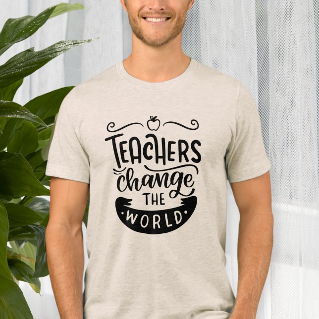 Gift for new teachers, elementary school teacher Tri-Blend shirt (Von Creator hochgeladen)