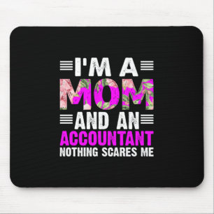 Gift für Buchhalter Ich bin Mama und Buchhalter Mousepad