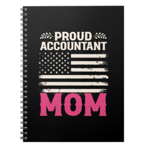 Gift für Buchhalter Proud Accountant Mama Notizblock