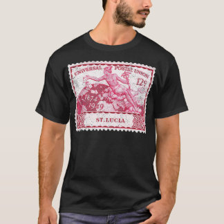 Gift für die Briefmarke von Rotquecksilber T-Shirt