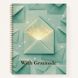 Gift & Gratitude Ledger | Elegant Envelope Design Notizbuch