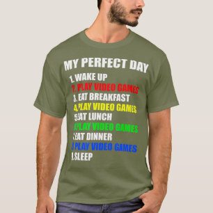 GIFT IDEA Der perfekte Gaming Day für T-Shirt