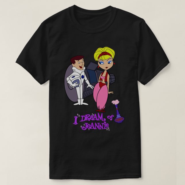 Gift Idea I Dream Tv Of Jeannie Sitcoms Funny Grap T-Shirt (Design vorne)