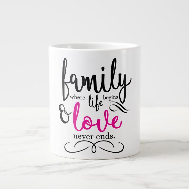 Gift Jumbo-Tasse (Vorderseite)