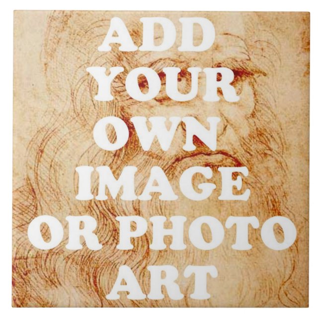 GIFT-KERAMIK-TILES - ERSTELLEN SIE IHRE EIGENEN FO FLIESE (Vorderseite)