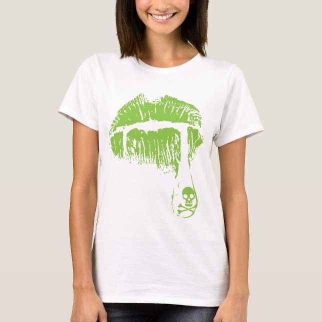 Gift-Lippen T-Shirt (Vorderseite)