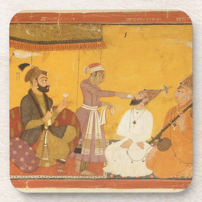 ] Gift mit 7.110/359 Gosain Narayan Nehmen in den Untersetzer (Vorderseite)