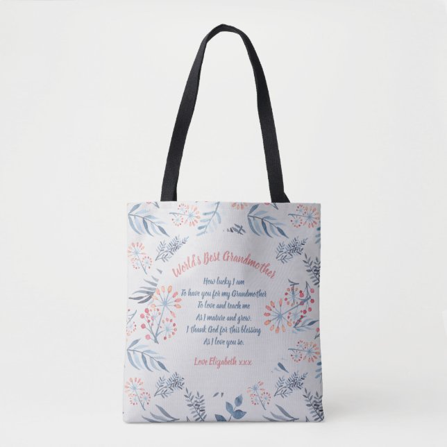GIFT - Oma Gedichte von Großkindern - CUSTOM (Vorderseite)