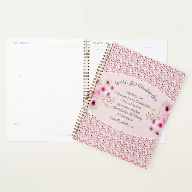 GIFT - Oma Gedichte von Großkindern - CUSTOM Planer (Anzeige)