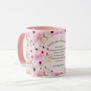 GIFT - Oma Gedichte von Großkindern - CUSTOM Tasse