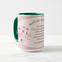 GIFT - Oma Gedichte von Großkindern - CUSTOM Tasse