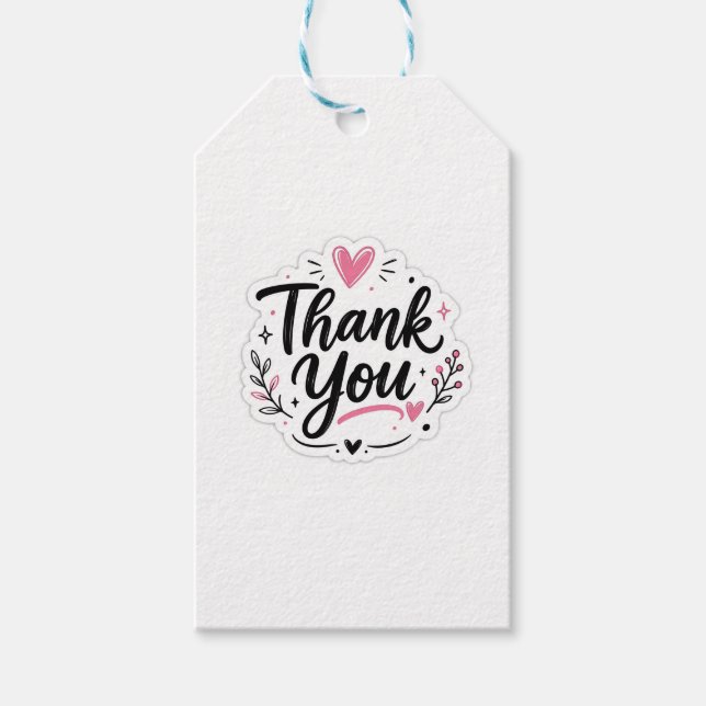 Gift tag geschenkanhänger (Vorderseite)