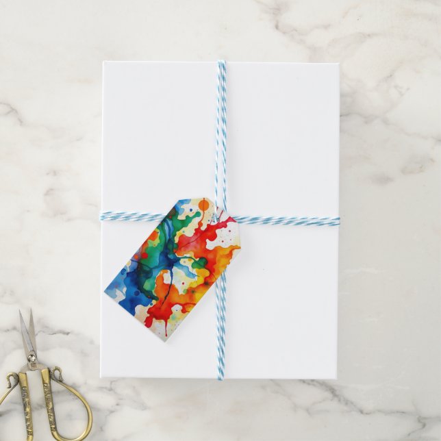 Gift Tag Geschenkanhänger (Mit Garn)