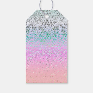 Gift Tag Glitzer Star Dust Geschenkanhänger