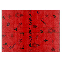 Gift tag schneidebrett