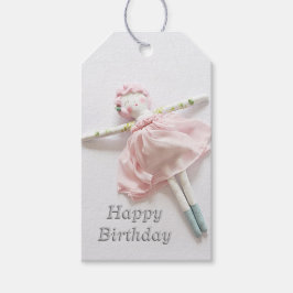 Gift Tags - Ballerina Soft Toy Geschenkanhänger