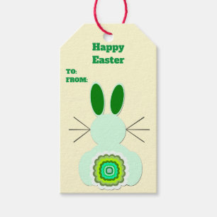 Gift-Tags für Grüne Ostern Geschenkanhänger